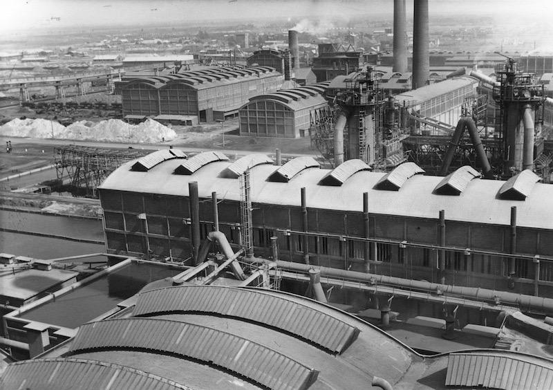 45.1958-07-08 Zicht vanop centrale Cubilots Walserij Sulfat